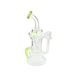 MAV Glass The Big Bear Recycler Dab Rig with Honeycomb Percolator and Glass on Glass Joint
