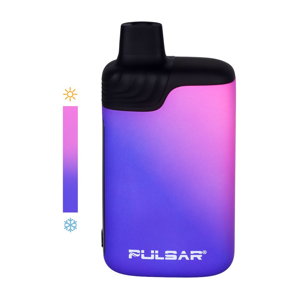 Pulsar Voyager dry herb vaporizer with four 370 to 430 degree F presets and an on-board stir tool