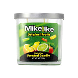 Mike and Ike Original Fruits Scented Candle with Triple Wick - 3" Diameter, 4" Height