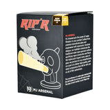 MJ Arsenal Rip'r Limited Edition Blunt Bubbler packaging with product illustration