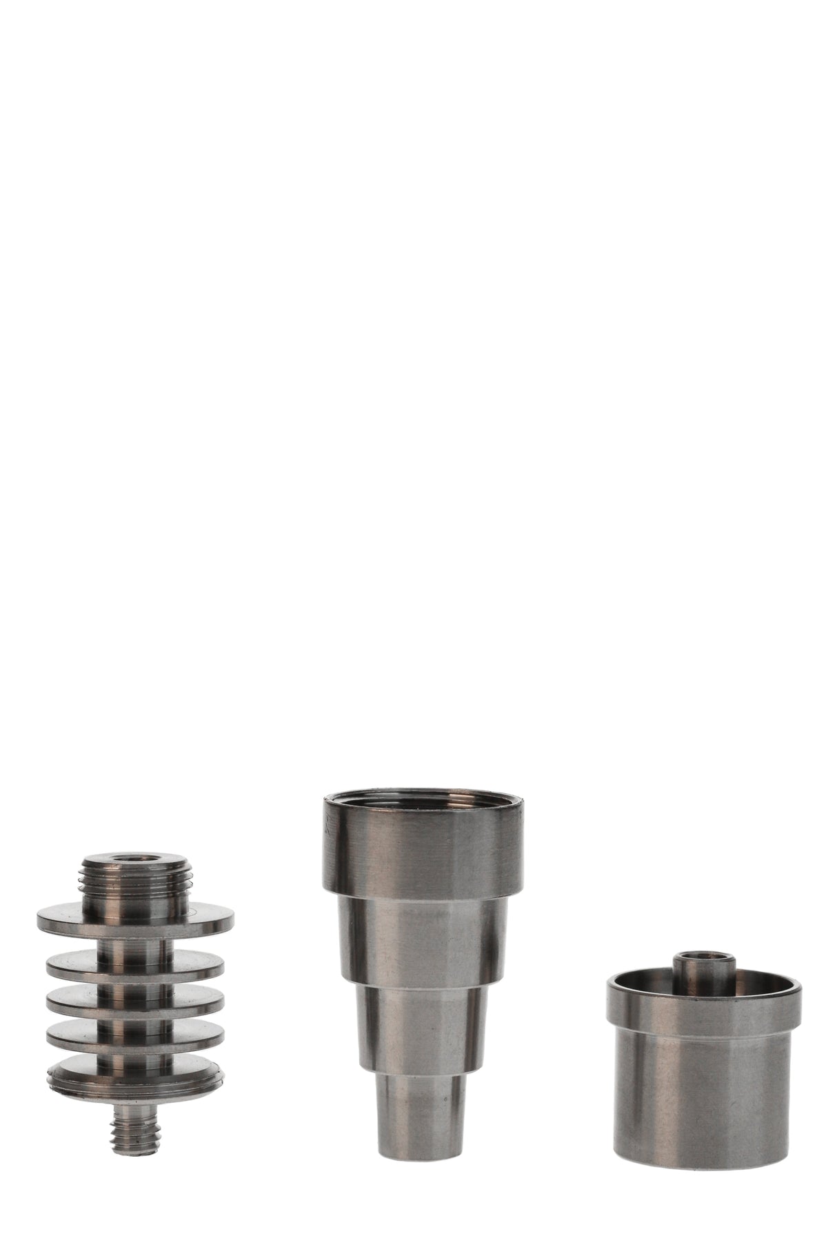 Thick Ass Glass Multi-Fitting Titanium E-Nail - 14/18MM Male/Female, Portable Design