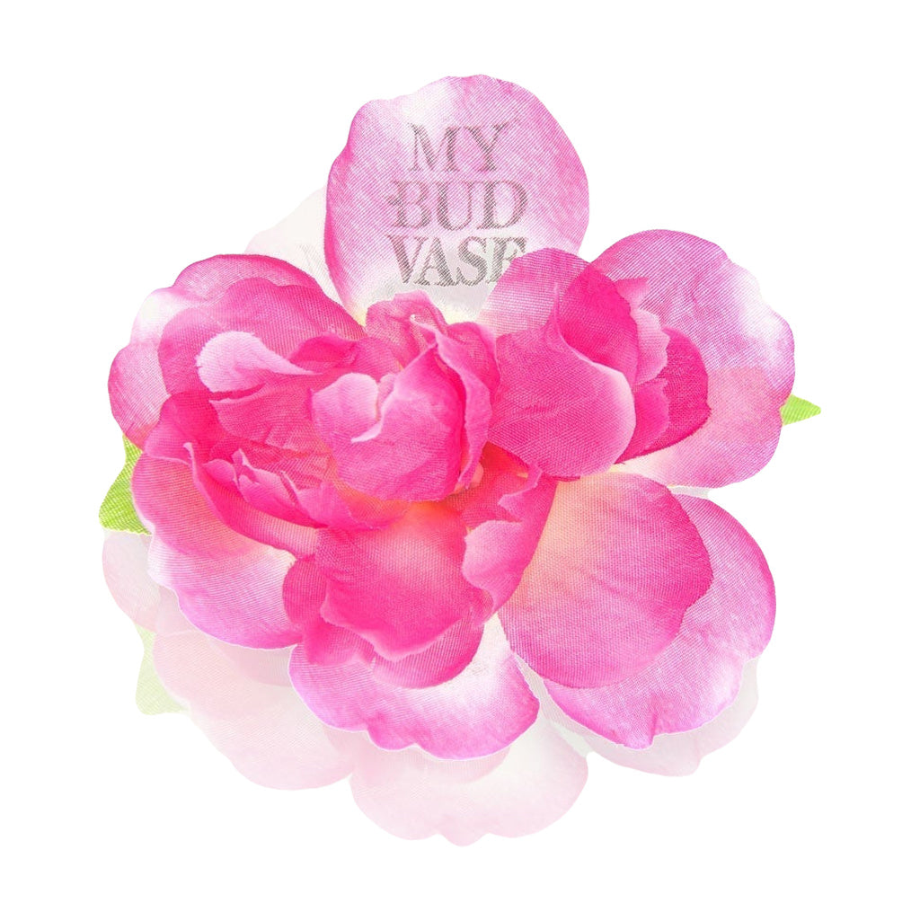 My Bud Vase Flower Poker in Hot Pink, Elegant Dab Tool Accessory, Front View