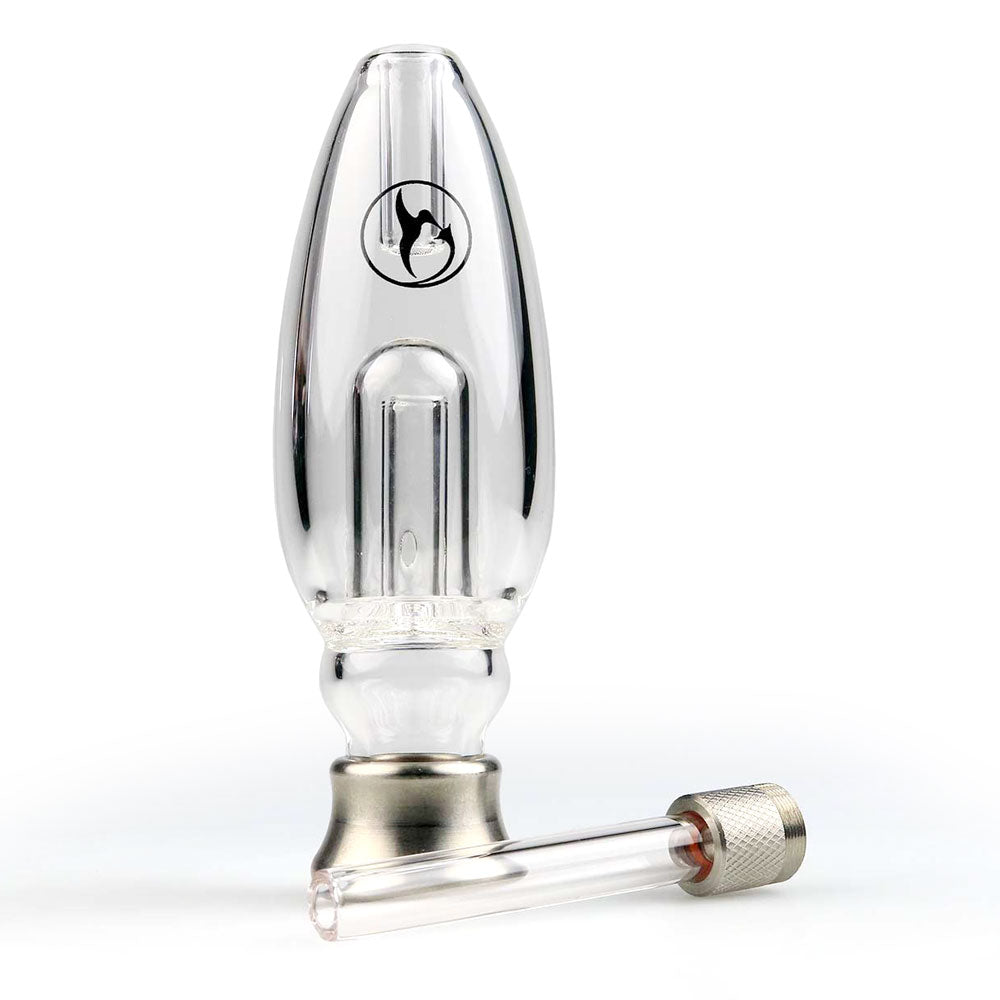 Nectar Collector Honeybird Simple Kit for concentrates, USA-made borosilicate glass dab straw, front view