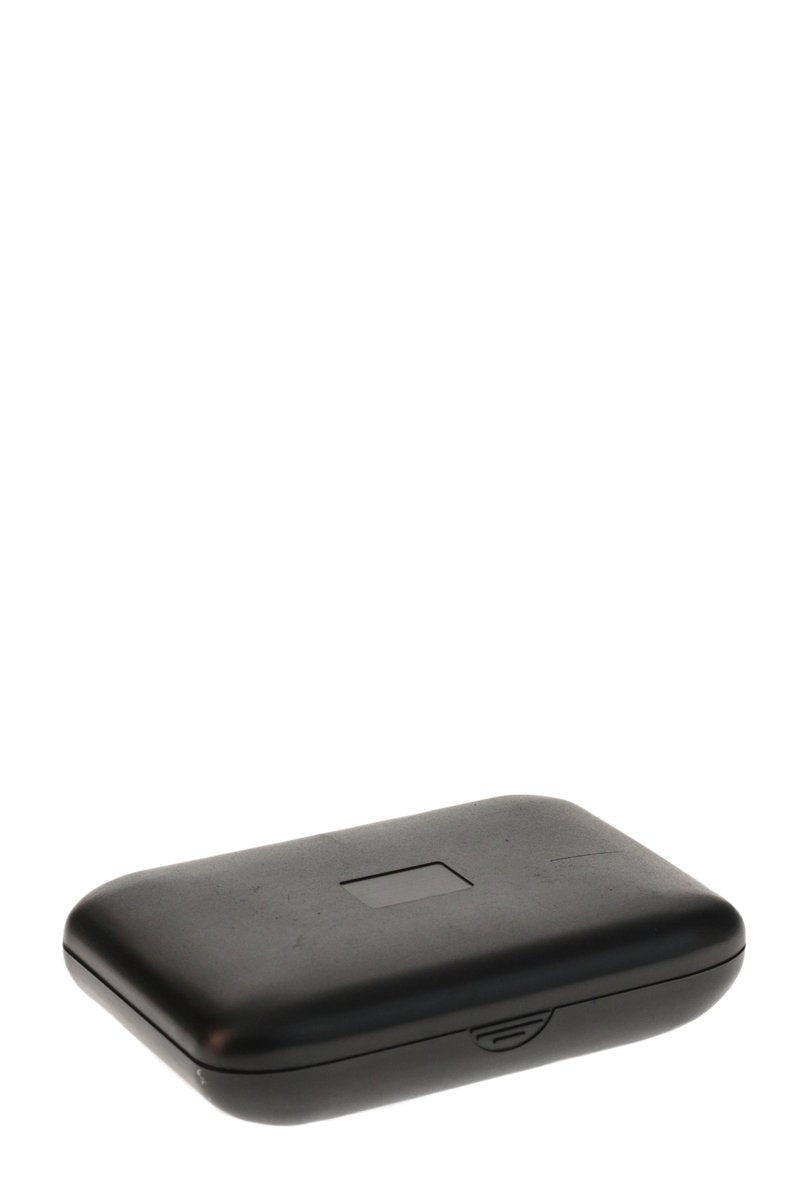 NeoChrome Stealth Dry Pipe with Magnetic Cover, Iridescent 3.8" Hand Pipe, Side View