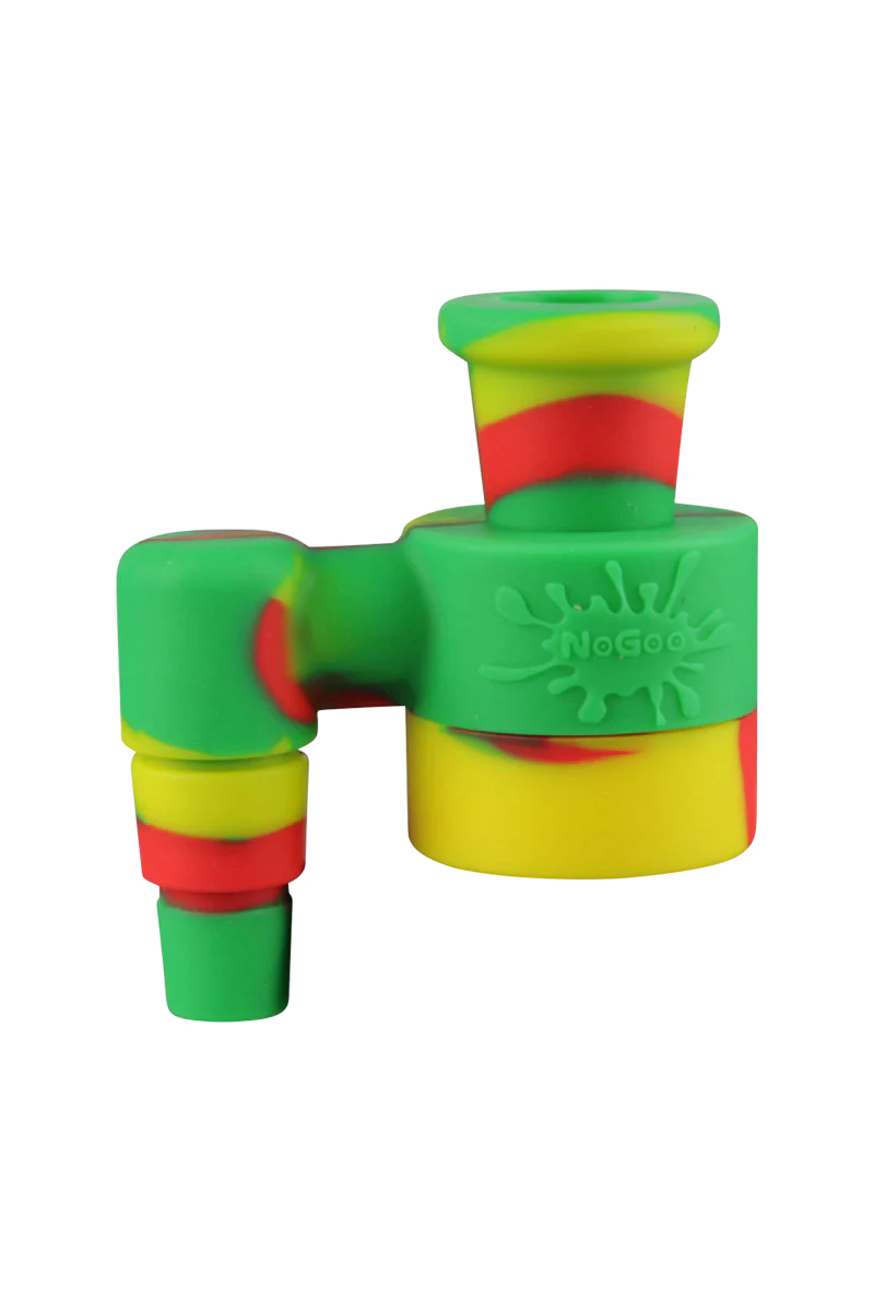 NoGoo Goo-Catcher Silicone Reclaimer in assorted colors, front view on a white background