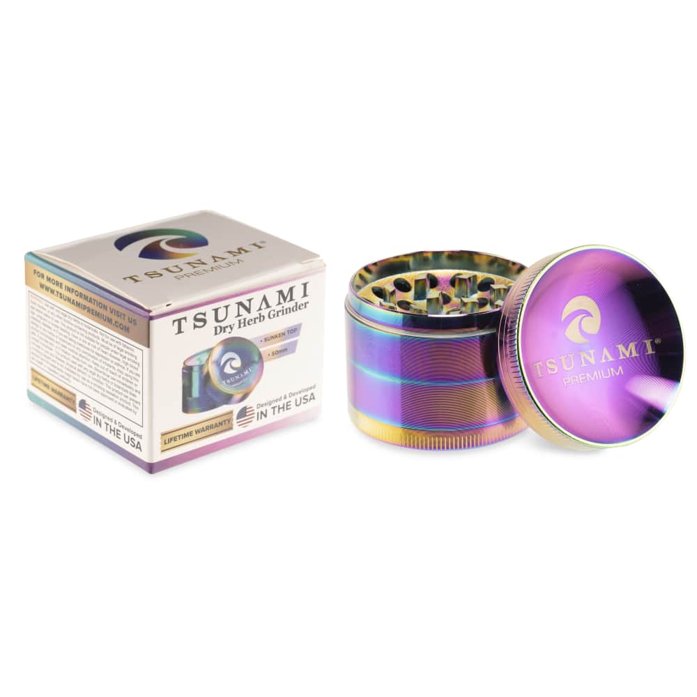 Tsunami Sunken Top 2" 4-Piece Grinder