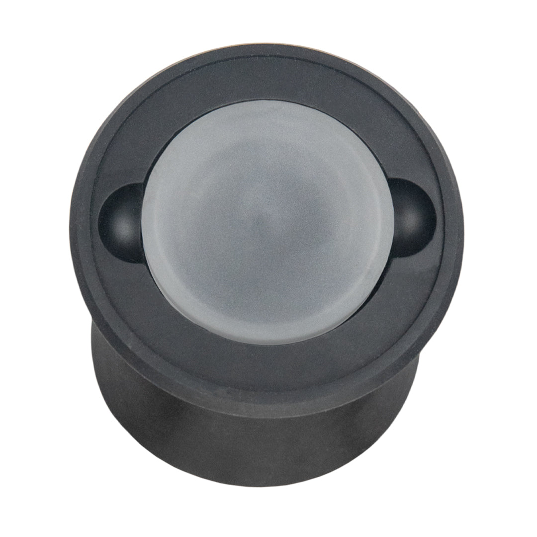 MJ Arsenal Hippie Hitter Pipe in Borosilicate Glass, Top View on Seamless White Background
