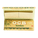 OCB Bamboo Slim Rolling Papers front view on a seamless white background