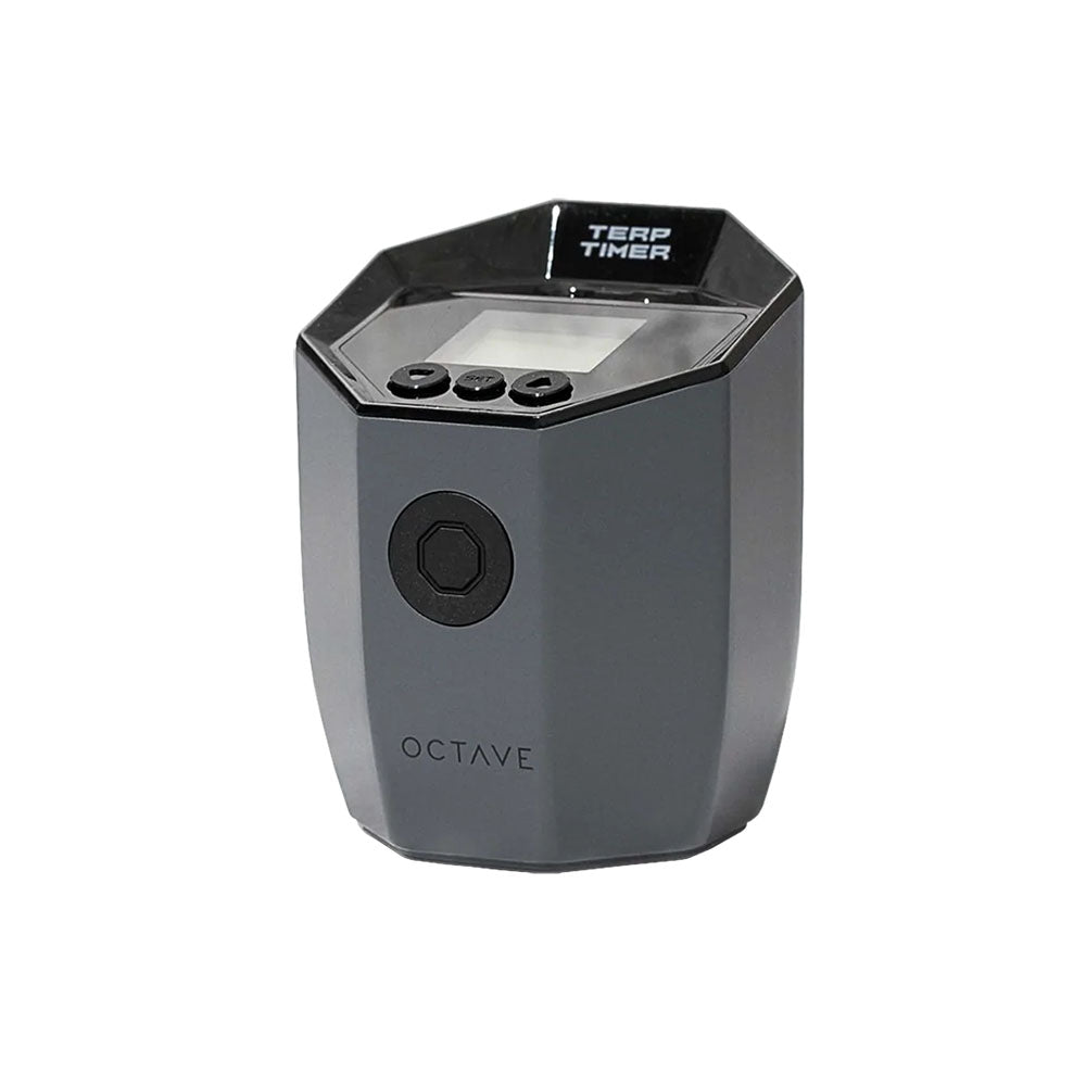 Octave Terp Timer with 900mAh battery, front view on white background, essential vape accessory