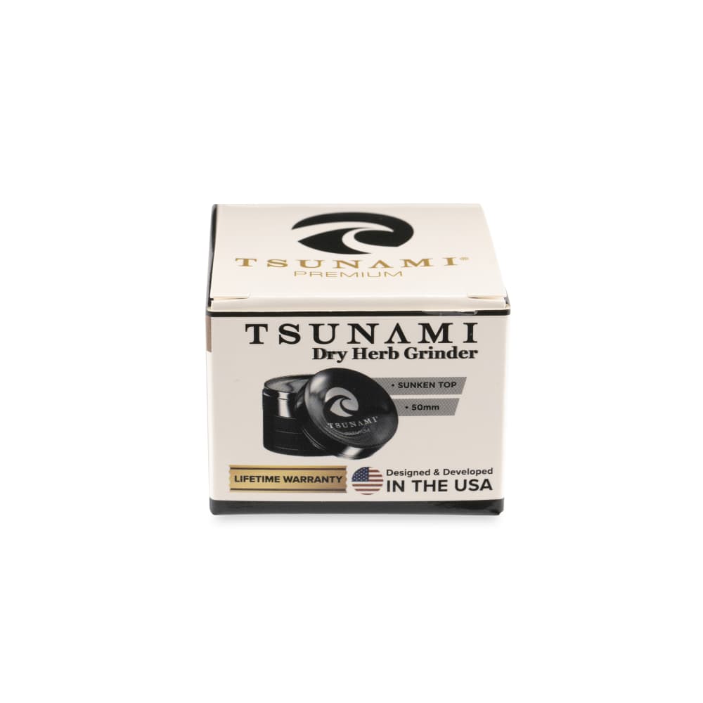 Tsunami Sunken Top 2" 4-Piece Grinder