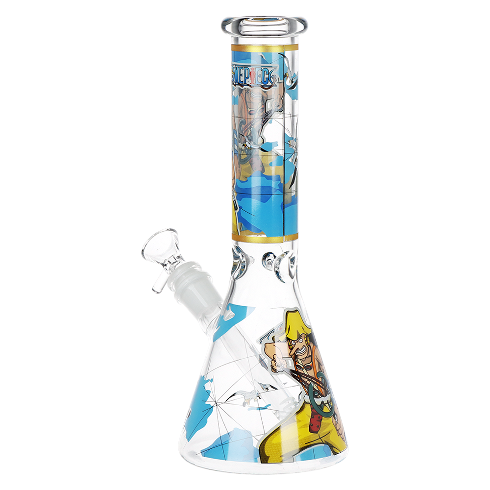 One Treasure Beaker Glass Water Pipe | Sniper | 10" | 14mm F