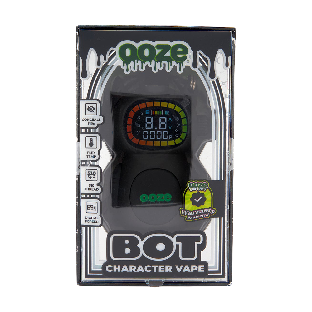 Ooze Bot Variable Voltage 510 Vape Battery | 650mAh