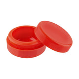 Ooze - Red Silicone Stash Jar Open View, Compact and Durable for Travel