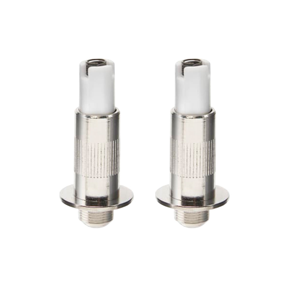 Ooze Pronto Coil Replacement Tips 2-Pack for Concentrates, Front View on White Background