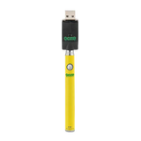 Ooze Slim Twist Battery with USB Charger, 510 Thread, Front View on White Background