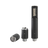 Ooze Slim Twist Pro Wax Atomizer Tank in Black - Quartz glass on glass joint for concentrates