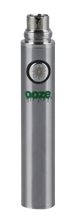Ooze Standard 650mAh Vaporizer Battery in Silver - Front View