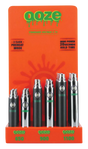 Ooze Standard Voltage 510 Thread Battery Display with 24 Assorted Sizes
