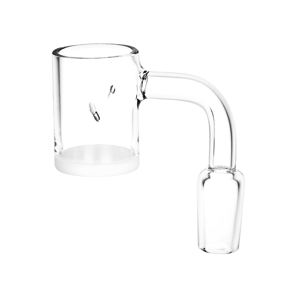 Opaque Quartz Bottom Banger w/ Airflow Slits