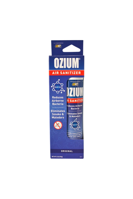 Ozium Air Sanitizer 3.5 oz Original - Front View - Portable Air Freshener