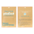 PHILTER Phrend 2-Pack Biodegradable Air Filter Refills Front and Back View
