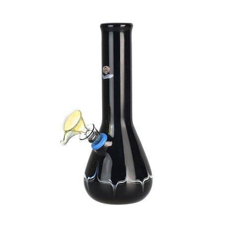 Phoenix Rising Beaker Base Water Pipe in Borosilicate Glass with Deep Bowl - Front View