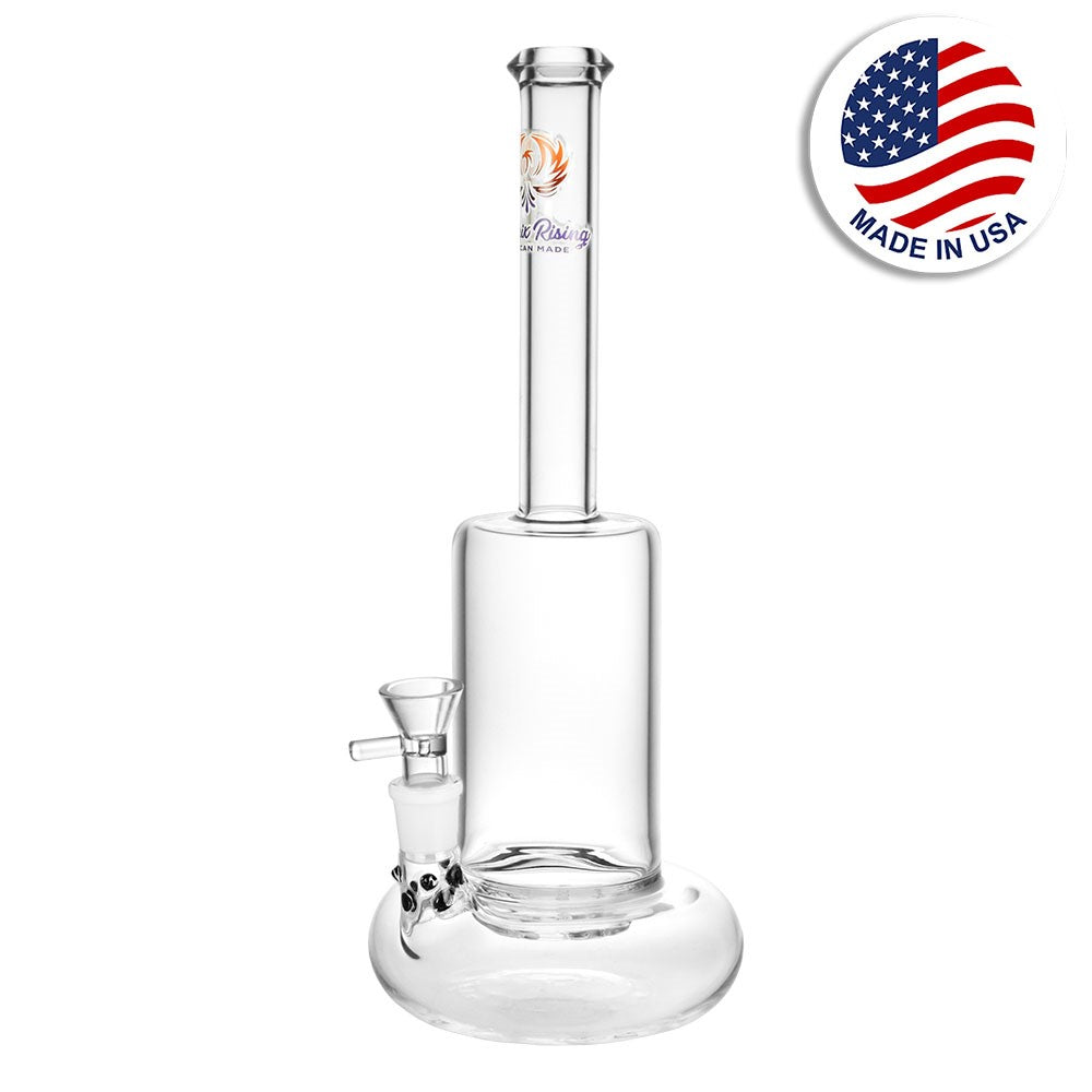 Phoenix Rising "Smokenado" Cyclone Water Pipe, Large 13.25" USA Made, Front View