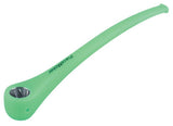 PieceMaker Konjuror 12" Silicone Pipe in Green - Durable, Easy to Clean, with Steel Bowl