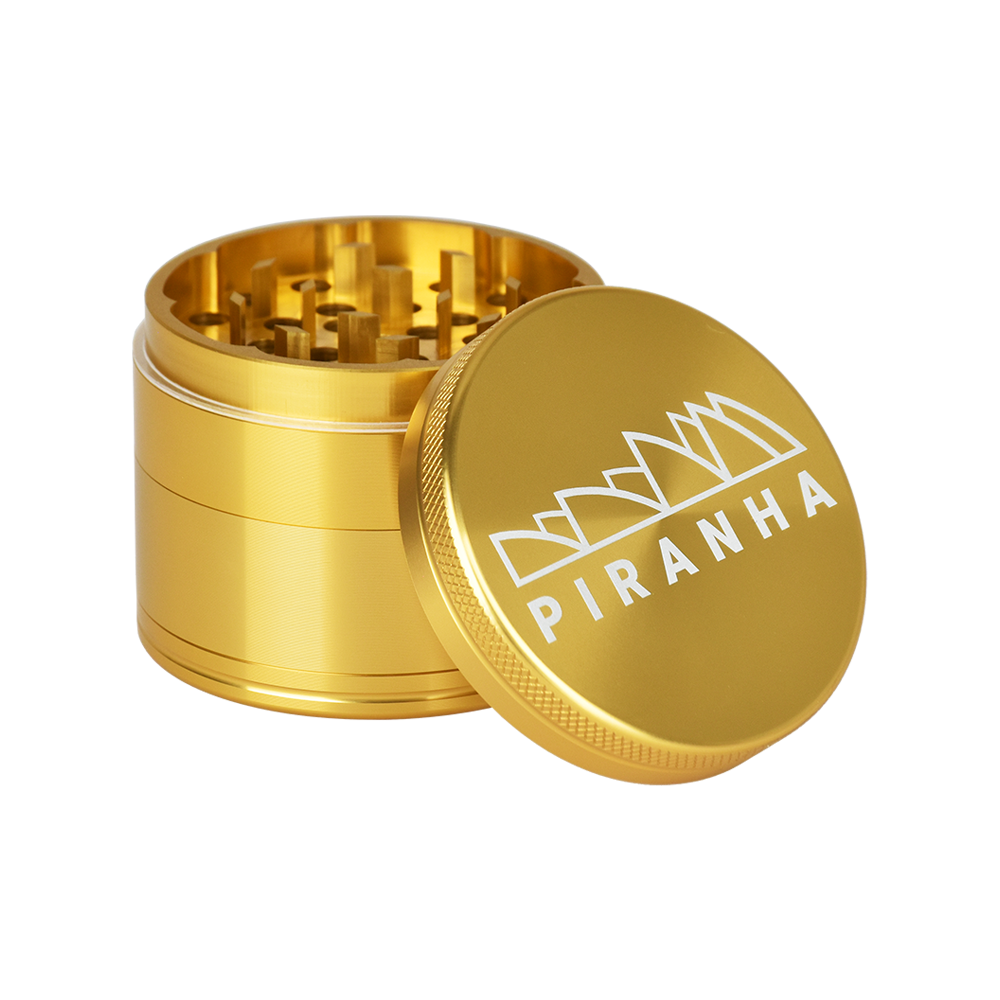 Piranha Pollinator Aluminum Grinder | 4pc | 2.2"