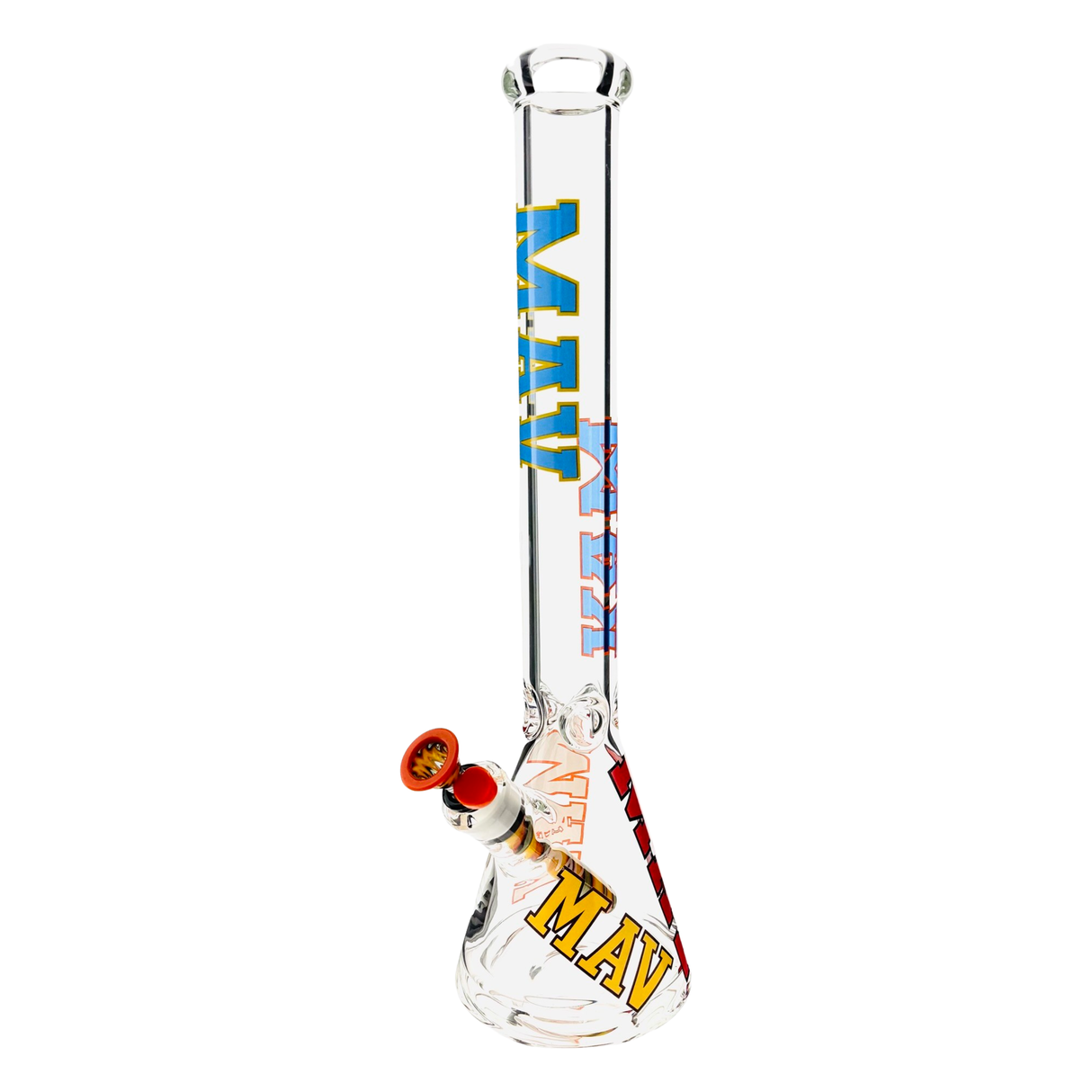 18" X 9mm One Of One Varsity Sampler Beaker Bong