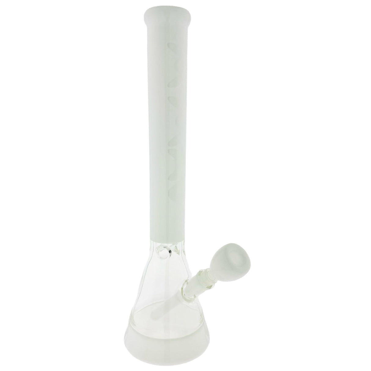 One Of One The All White Beaker Bong
