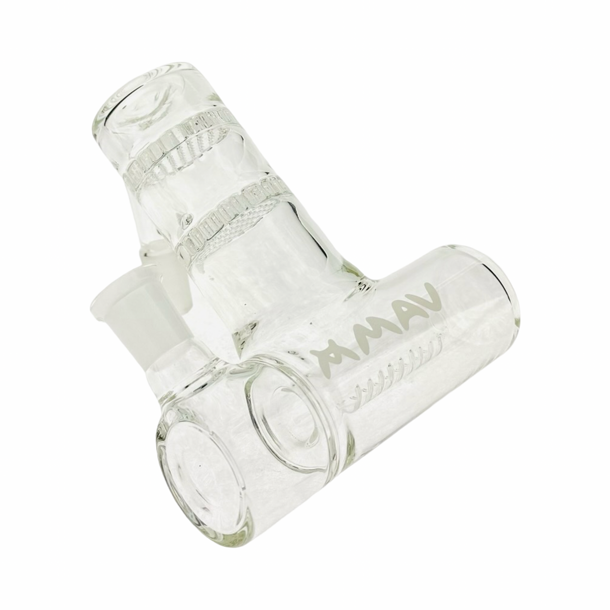 Double Honey Disc Inline Ash Catcher 14/45° Slim Version