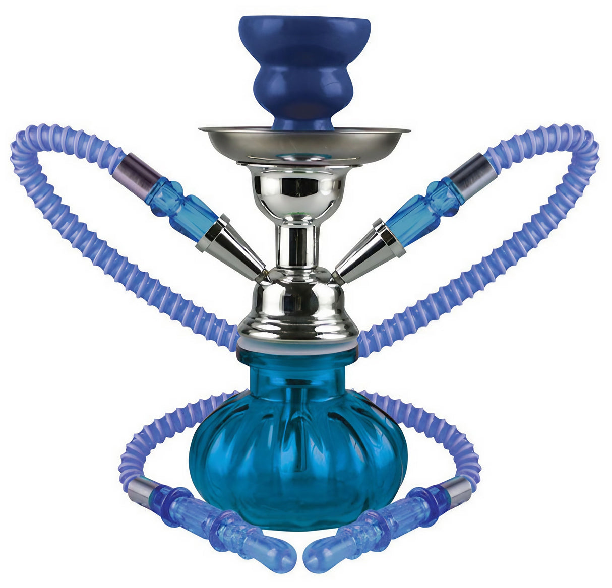 Premium 2-Hose Pumpkin Hookah by Premium Hookah