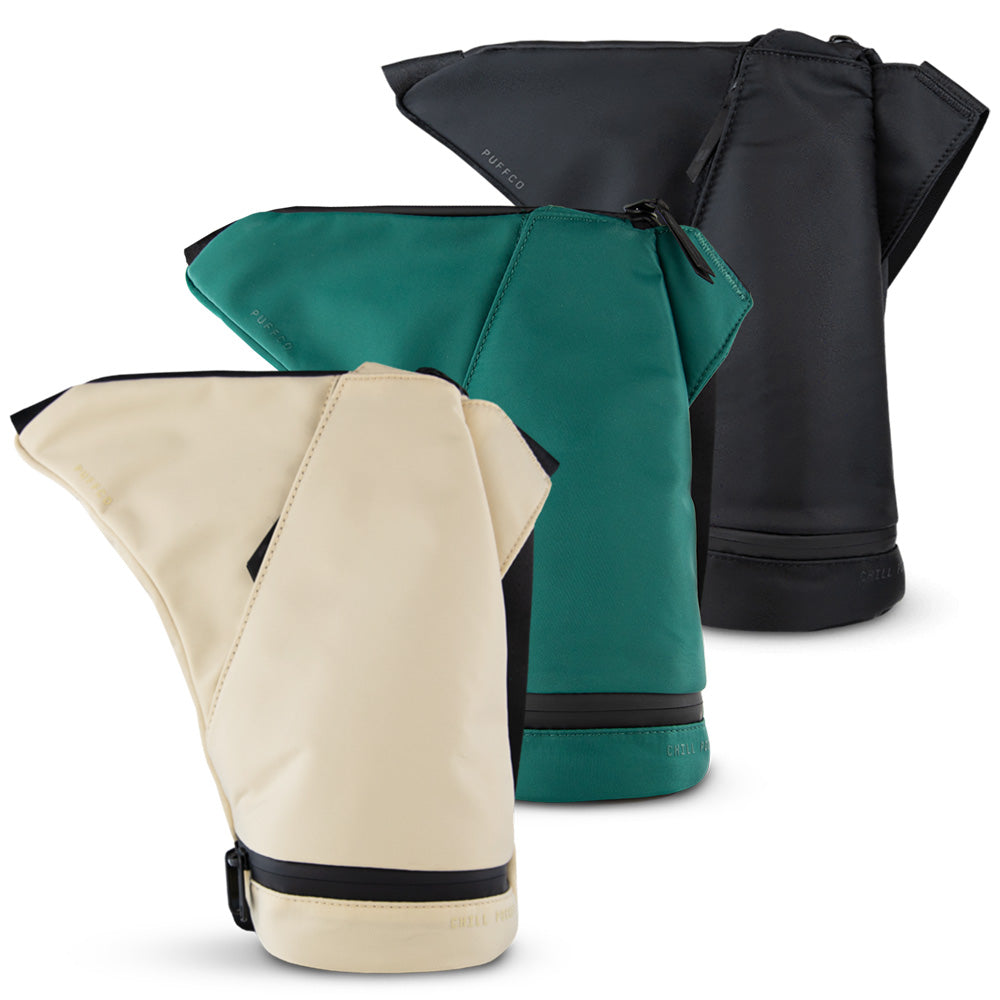 Puffco Journey Travel Bags in assorted colors for Peak & Peak Pro, compact and portable design