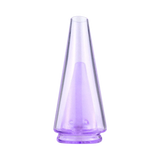 Puffco Peak Borosilicate Glass Attachment in Purple - Front View