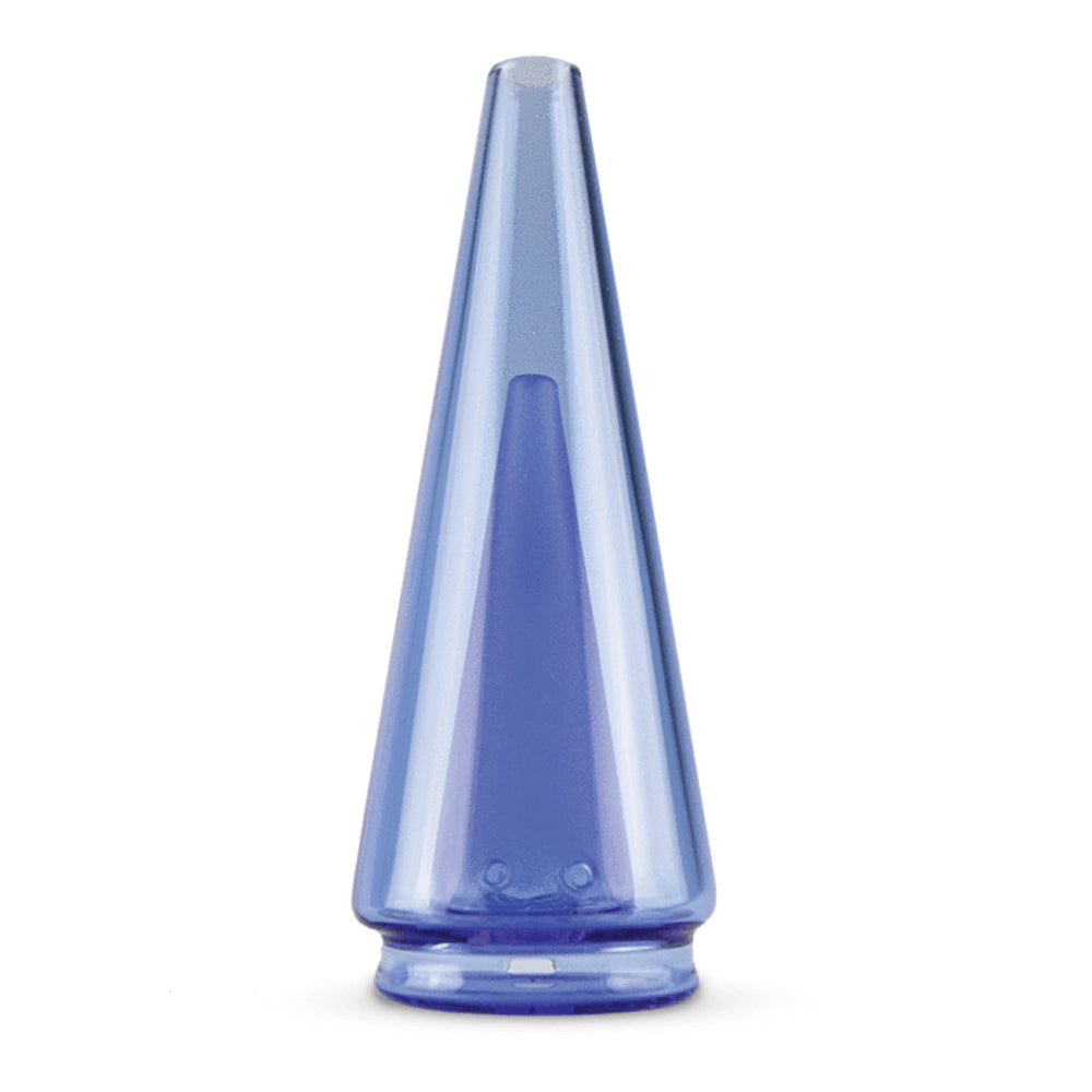 Puffco Peak Pro Royal Blue Replacement Glass, Borosilicate, Thick Wall, Front View