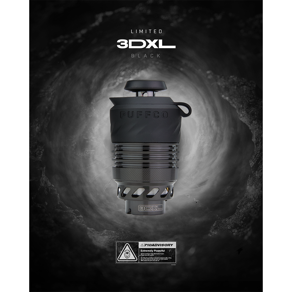 Puffco Peak Pro Replacement 3DXL Chamber Atomizer | Full Black Limited Edition