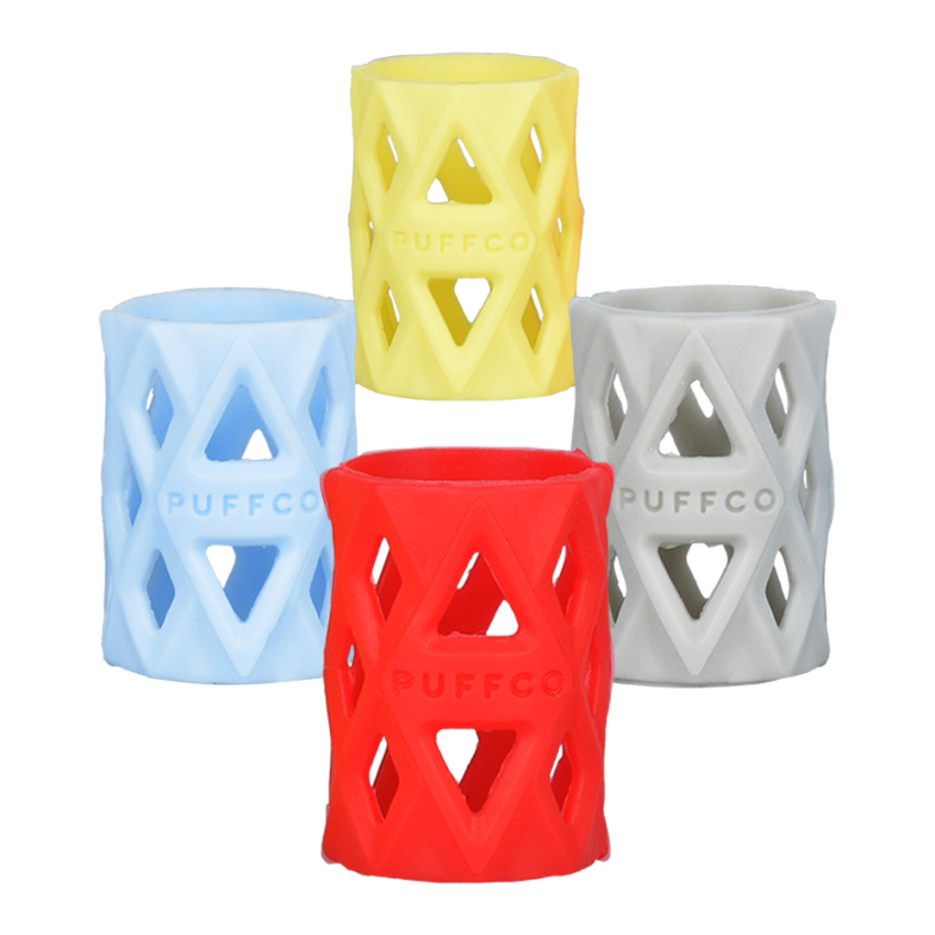 Puffco Plus Grips | Assorted Colors | 4ct Bundle