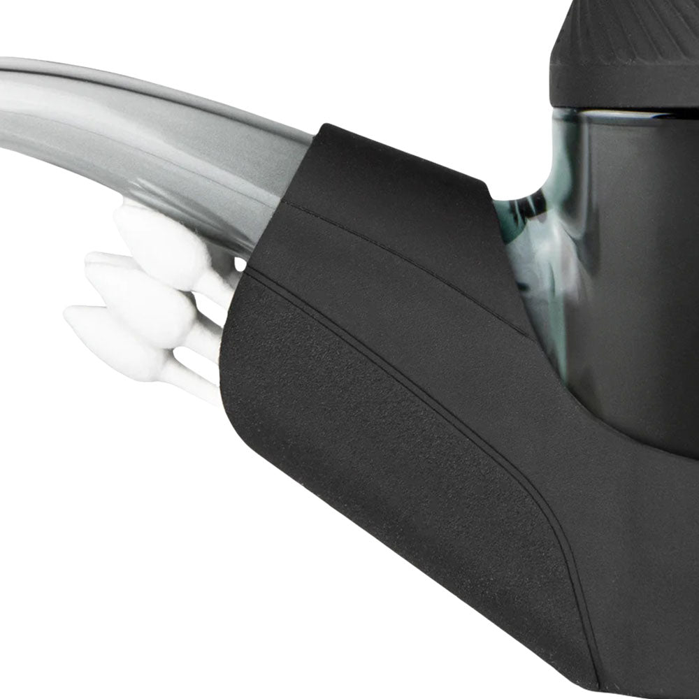 Close-up of Puffco Proxy Travel Pack in Black, silicone case for vaporizers, easy for travel