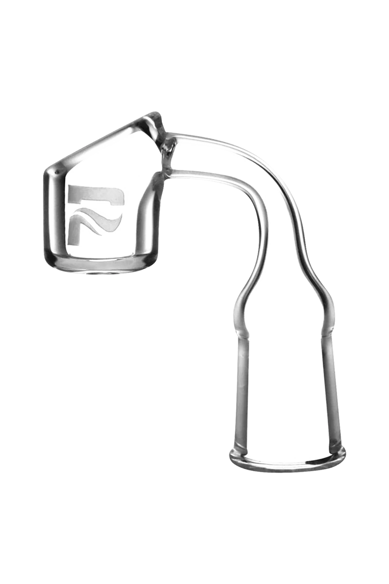 Pulsar 4mm Thick Quartz Banger for Dab Rigs, 90 Degree Joint Side View