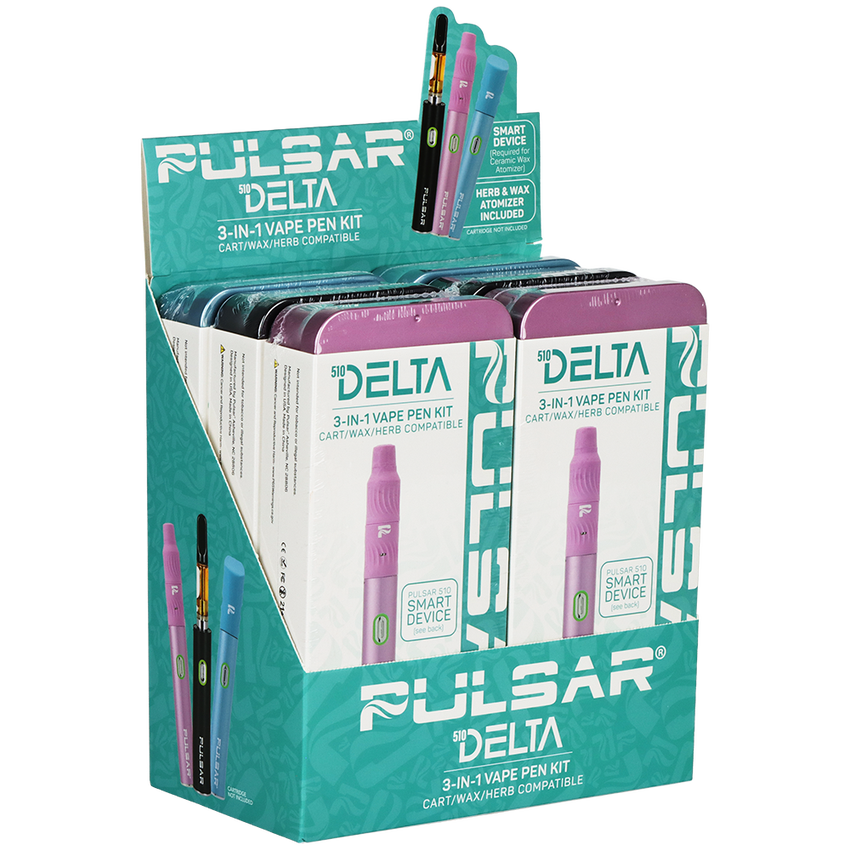 Pulsar 510 Delta 3-in-1 Smart Battery Vape Pen Kit | 800mAh