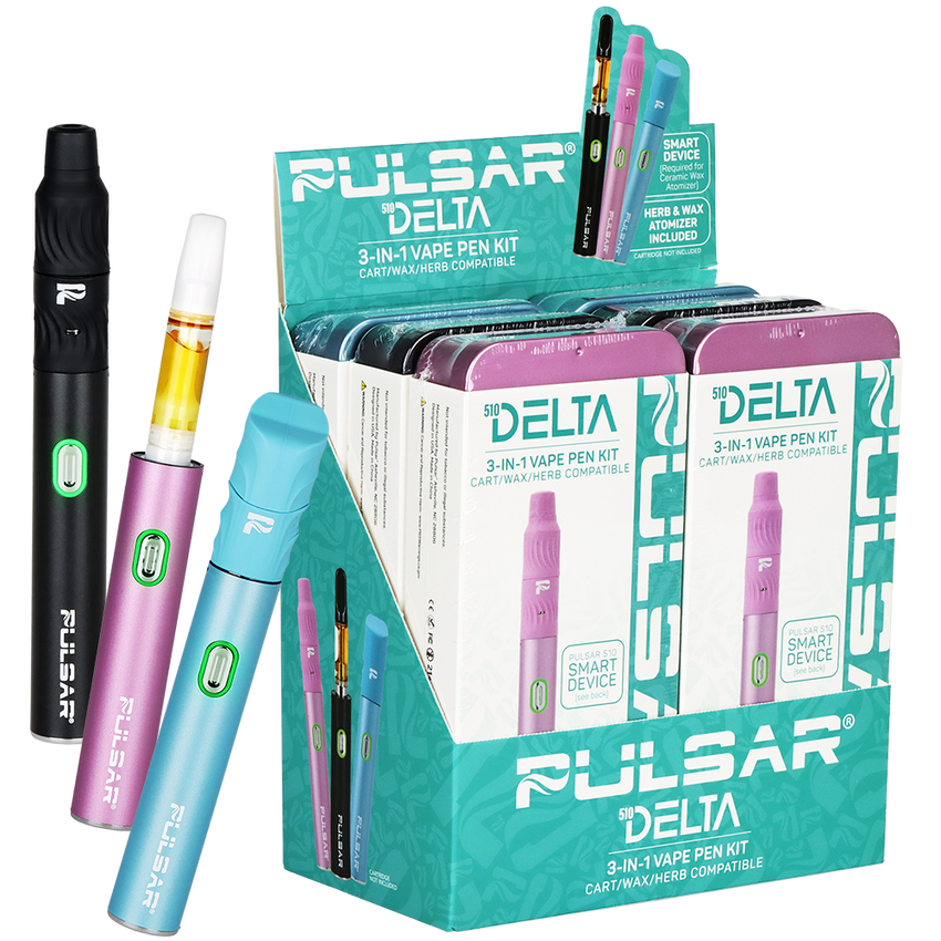 Pulsar 510 Delta 3-in-1 Smart Battery Vape Pen Kit | 800mAh