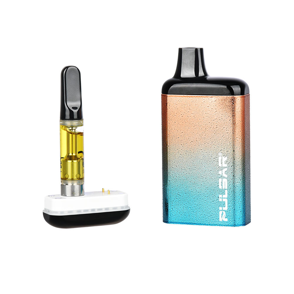 Pulsar 510 DL 2.0 Mist Series Vape Bar, Black, 650mAh, Variable Voltage, Side View