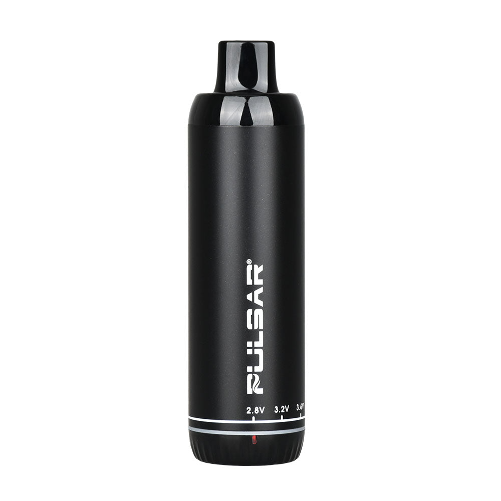 Pulsar 510 DL 3.0 Vape Pen in Black, 650mAh with Variable Voltage Dial, Front View