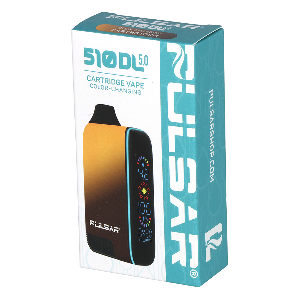 Pulsar 510 DL 5.0 Precision Voltage Control LCD Screen Vape Bar | Thermo Series | 1000mAh