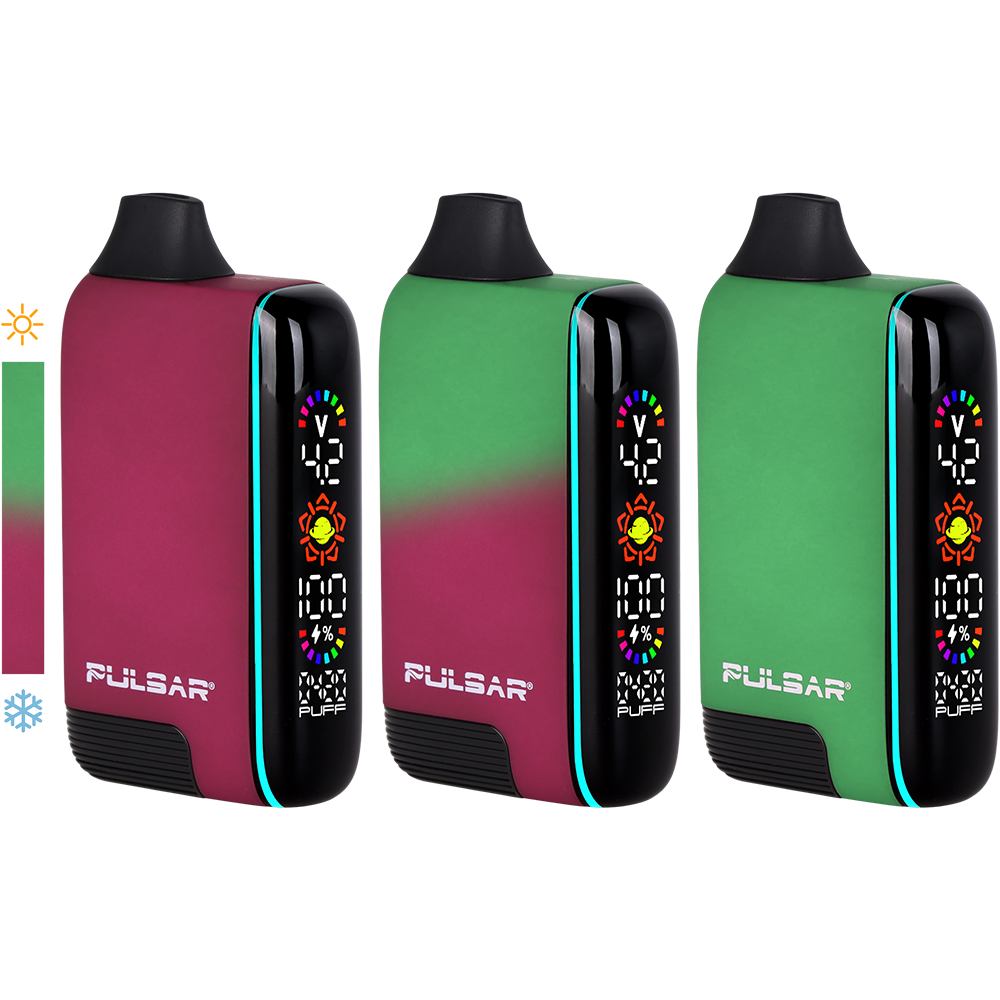Pulsar 510 DL 5.0 Precision Voltage Control LCD Screen Vape Bar | Thermo Series | 1000mAh