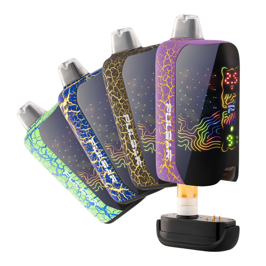 Pulsar 510 DL 6.0 Precision Voltage Control LCD Screen Vape Bar | Crackle Series | 1000mAh