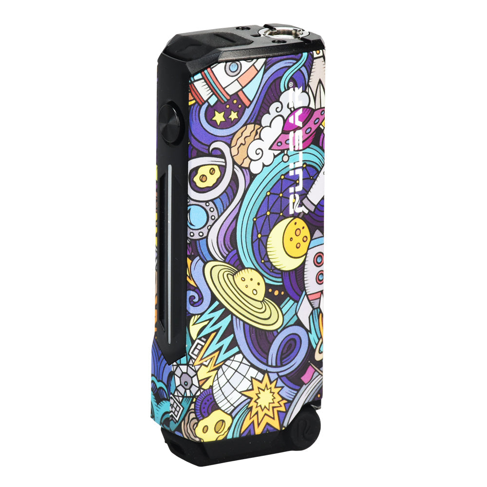 Pulsar 510 Dunk 2-In-1 Vaporizer with Space Junk design, 750mAh, side view on white background