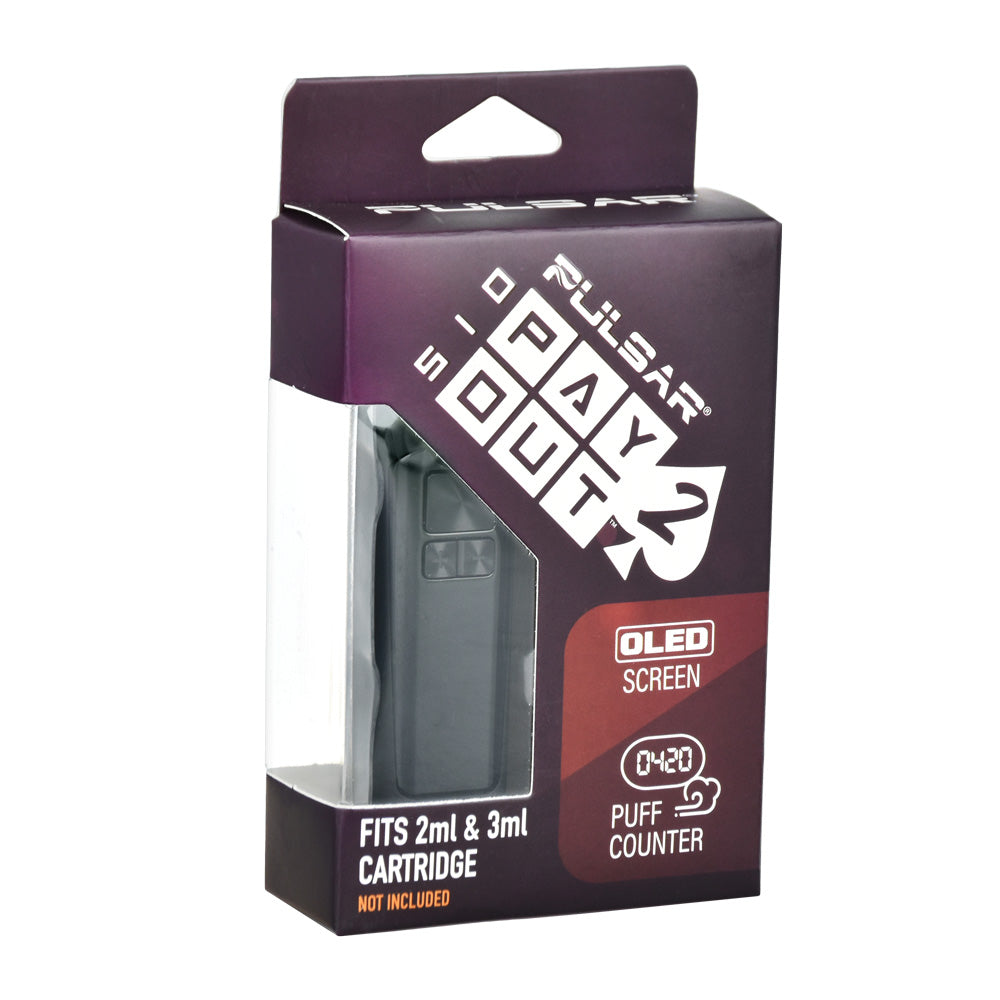 Pulsar 510 Payout 2.0 Vape Battery in packaging, variable voltage, 400mAh, with OLED screen