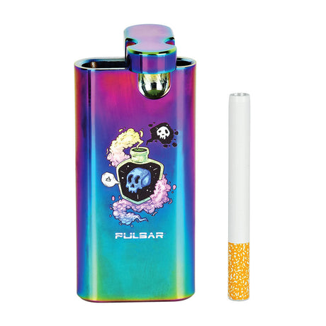 Pulsar Series 2 Anodized Aluminum Dugout in 'Don't Drink Me' variant with one-hitter, front view